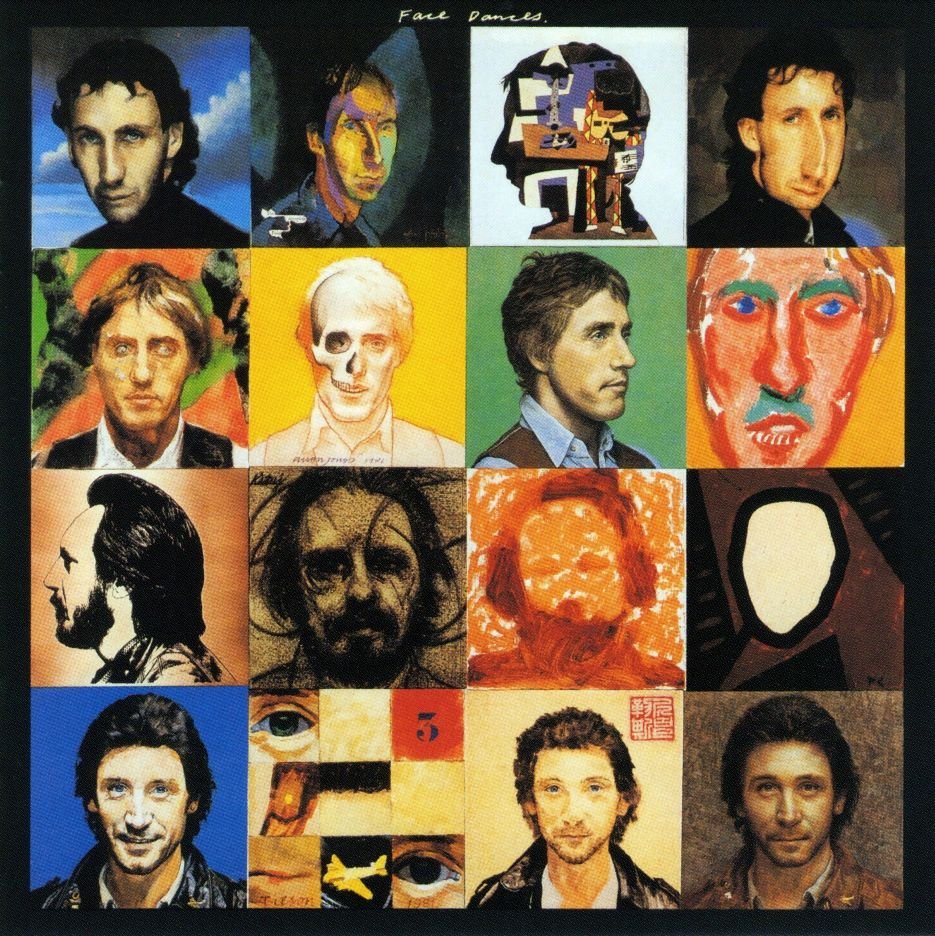 Cover of The Who's "Face Dances" album